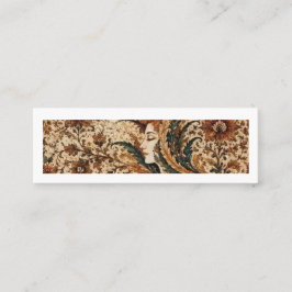 Lady Flower in the Wind | Persian Floral Fantasy A スキニー名刺
