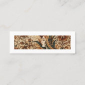 Lady Flower in the Wind | Persian Floral Fantasy A スキニー名刺 (裏面)