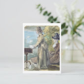 Lady Francis Scott and Lady Elliot, c.1770 （ov付き） ポストカード (スタンド正面)