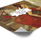 Lady Godiva Cartoonポスター ポスター (角)