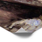 Lady in the toilet by Berthe Morisot ポスター (角)