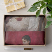 Lady in White by Julius Leblanc Stewart 薄葉紙 (ギフト)