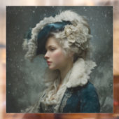 Lady in Winter ウィンドウサイン (シート2)