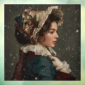 Lady in Winter ウィンドウサイン (シート3)