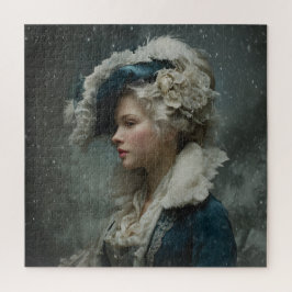 Lady in Winter ジグソーパズル
