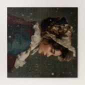 Lady in Winter ジグソーパズル (横)