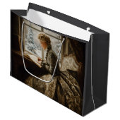 Lady in Winter ラージペーパーバッグ (正面アングル)