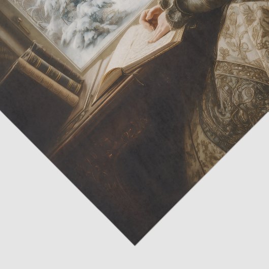 Lady in Winter 薄葉紙 (詳細)