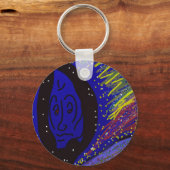 Lady in Wintertime Keychain キーホルダー (裏面)