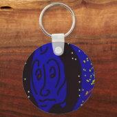 Lady in Wintertime Keychain キーホルダー (正面)