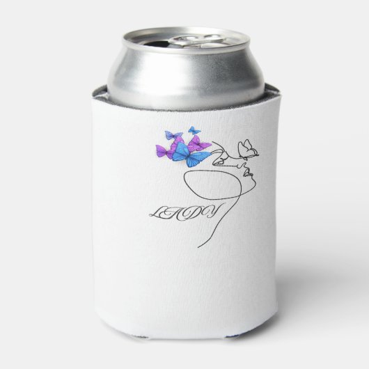 Lady Insulated Bottle – Keeps Drinks Hot & Cold 缶クーラー (缶正面)