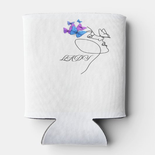 Lady Insulated Bottle – Keeps Drinks Hot & Cold 缶クーラー (裏面)