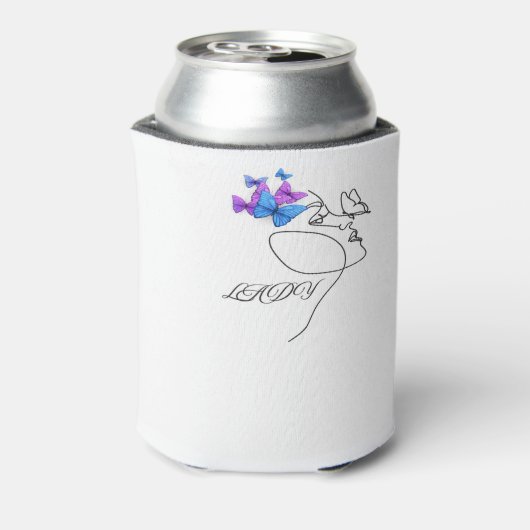 Lady Insulated Bottle – Keeps Drinks Hot & Cold 缶クーラー (缶裏面)