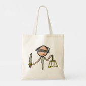 Lady Justice トートバッグ (裏面)