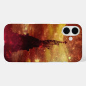 Lady Liberty赤と黄色の星 Case-Mate iPhoneケース (裏面 (横))