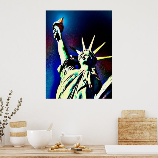 Lady Liberty ポスター (キッチン)