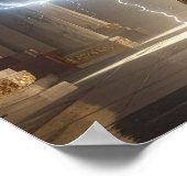 Lady Liberty Goddess Athena Warrior USA Democracy ポスター (角)