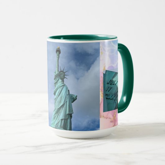 Lady Liberty Mug マグカップ (正面右)