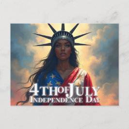 Lady Liberty Reimaged – 自由の新顔 シーズンポストカード