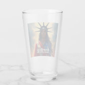 Lady Liberty Reimaged – 自由の新顔 タンブラーグラス (裏面)