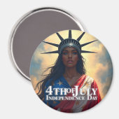 Lady Liberty Reimaged – 自由の新顔 マグネット (正面/裏面)
