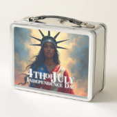 Lady Liberty Reimaged – 自由の新顔 メタルランチボックス (裏面)