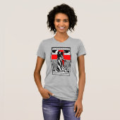 Lady Liberty WWI US Patriotic Poster 1918 Tシャツ (正面フル)