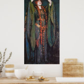 Lady Macbeth、John Singer Sargent著 ポスター (キッチン)