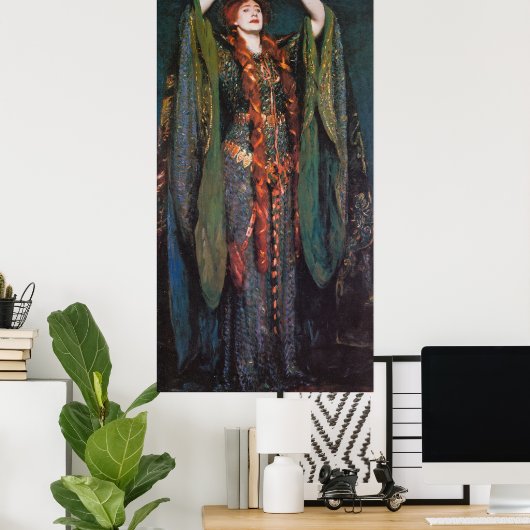 Lady Macbeth、John Singer Sargent著 ポスター (ホームオフィス)