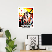 Lady Midnight: Harlem’s Voice Beneath Dabney Light ポスター (ホームオフィス)