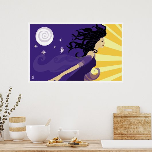 Lady Night ポスター (キッチン)