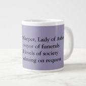 Lady of Ashes, Jumbo Mug - Violet Harper ジャンボコーヒーマグカップ (正面右)