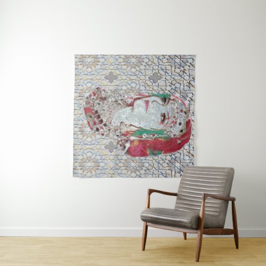 Lady of Atlas II タペストリー (インサイチュ(横))