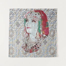 Lady of Atlas II タペストリー