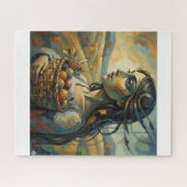 Lady of Dreams with a Basket of Life ジグソーパズル (横)