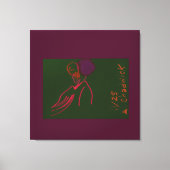 Lady of Grace and Empowerment  キャンバスプリント (正面)