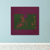 Lady of Grace and Empowerment  キャンバスプリント (インサイチュ (ウッドフロア))