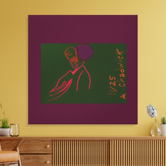 Lady of Grace and Empowerment  キャンバスプリント (インサイチュ (リビング))