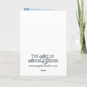 Lady of September Art Nouveau Birthstone Series カード (裏面)