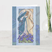 Lady of September Art Nouveau Birthstone Series カード (正面)