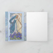 Lady of September Art Nouveau Birthstone Series カード (内部)