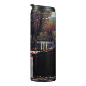 Lady Of Shallot on Boat JWウォーターハウスアートモノグラム タンブラー (回転右)