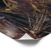 Lady Of Shallot on Boat Waterhouseアートポスター ポスター (コーナー)