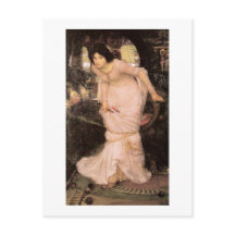 Lady of Shalott Looking at Lancelot