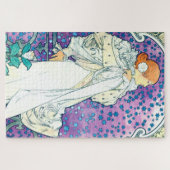 Lady of the Camelias, Alphonse Mucha ジグソーパズル (横)