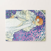 Lady of the Camelias, Alphonse Mucha ジグソーパズル (横)