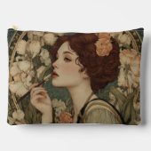 Lady of the Lilies Art Nouveau アクセサリーポーチ (正面)