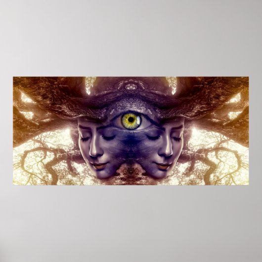 Lady of the trees fantasy Poster ポスター (正面)