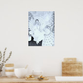    Lady of Tranquility ポスター (キッチン)