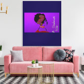 Lady of Wisdom and Vitality キャンバスプリント (インサイチュ (リビング))